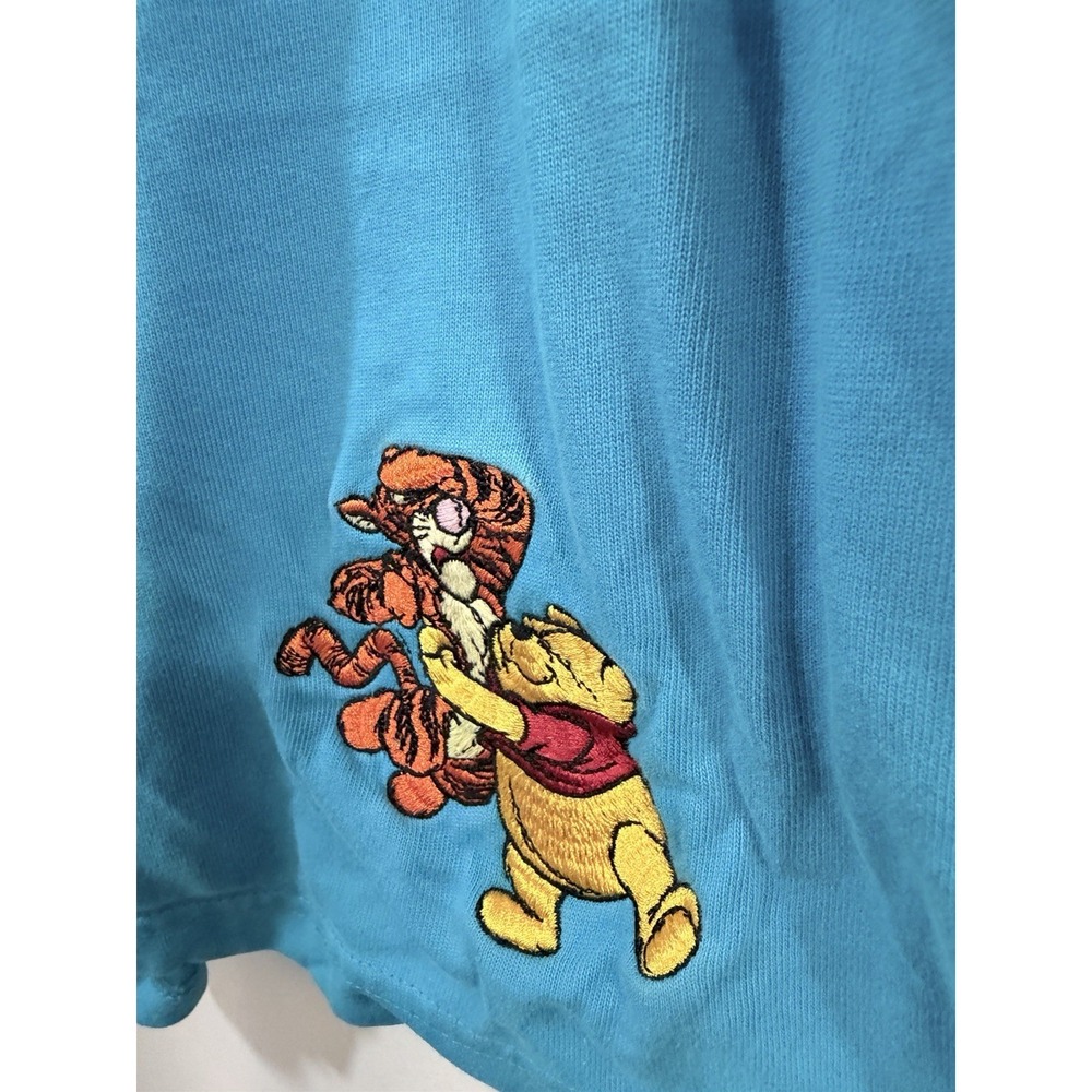 Disney Store Women's Large Sweat Shorts Vtg 90's Winnie The Pooh Embroidered - Picture 15 of 16